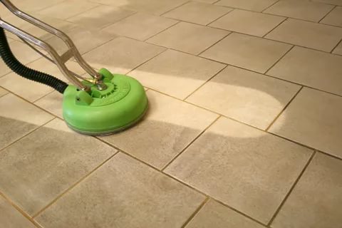 tiles and grout cleaning
