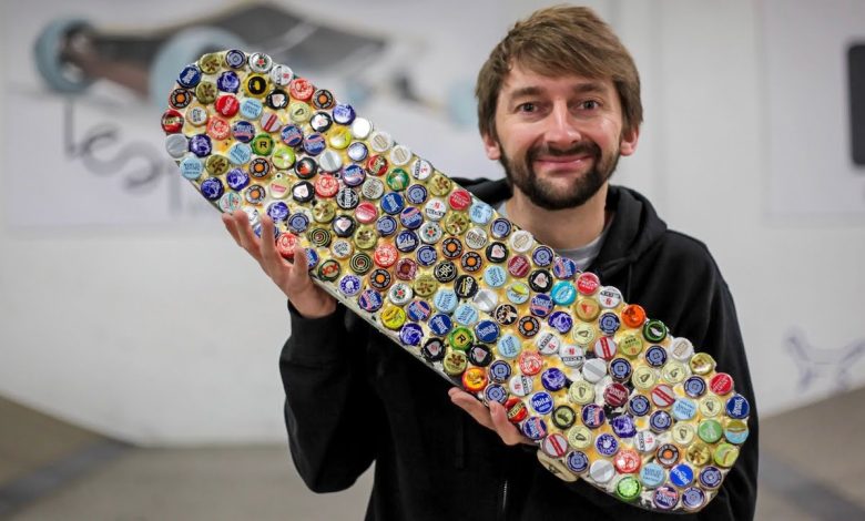 Skateboarding And Caps