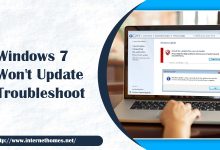Windows 7 Won't Update Troubleshoot
