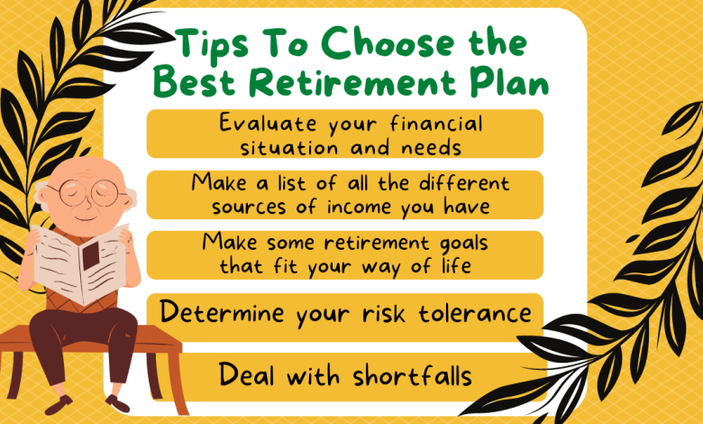 Tips To Choose the Best Retirement Plan