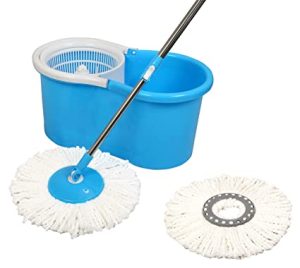 Esquire's Elegant Blue 360deg Spin Bucket With an Addition Refill